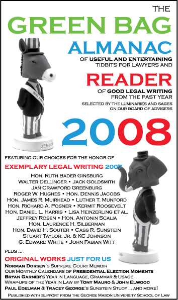 Green Bag Almanac and Reader cover 2008